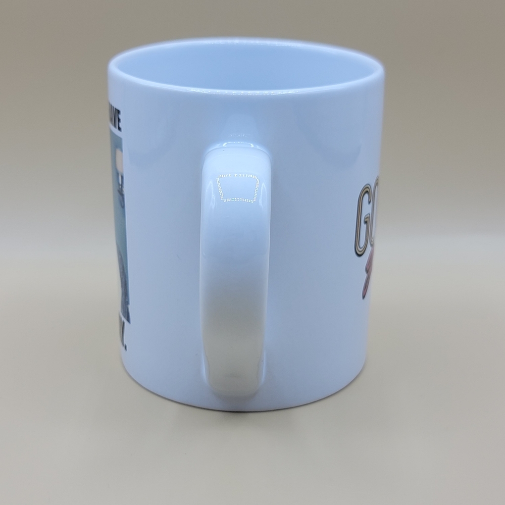The Golden Girls 14oz Ceramic Coffee Mug Dorothy ABC Studios White Rare New - Picture 4 of 7